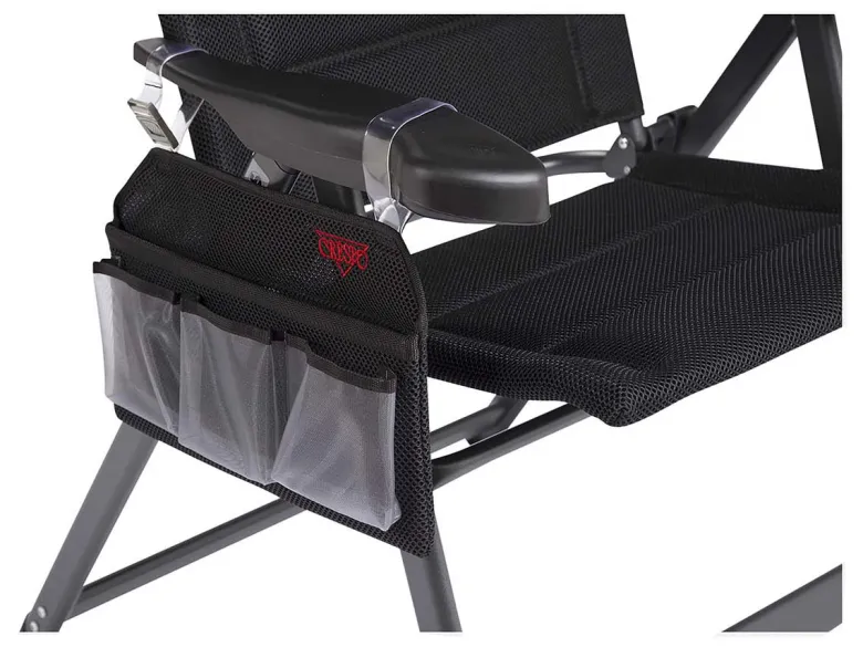Crespo Air-Deluxe Black universele armleuning organizer