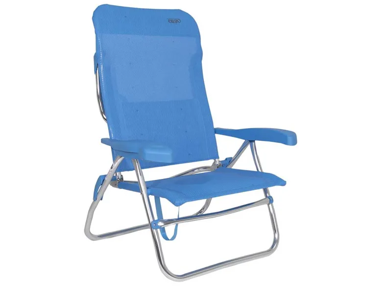 Crespo AL-223 Blue strandstoel