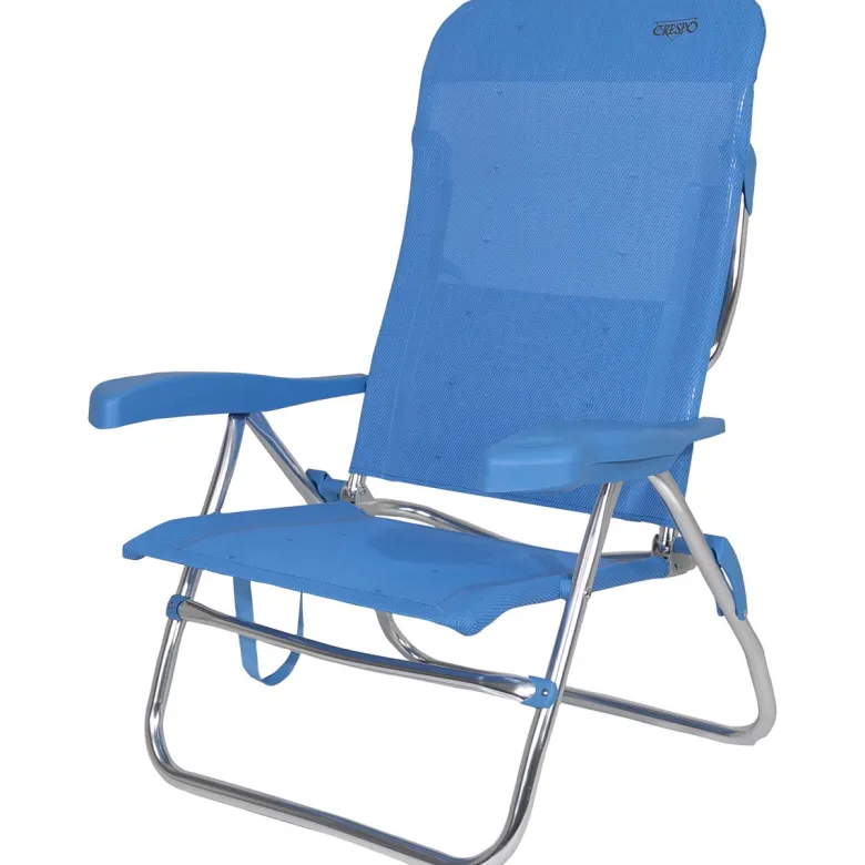 Crespo AL-223 Blue strandstoel