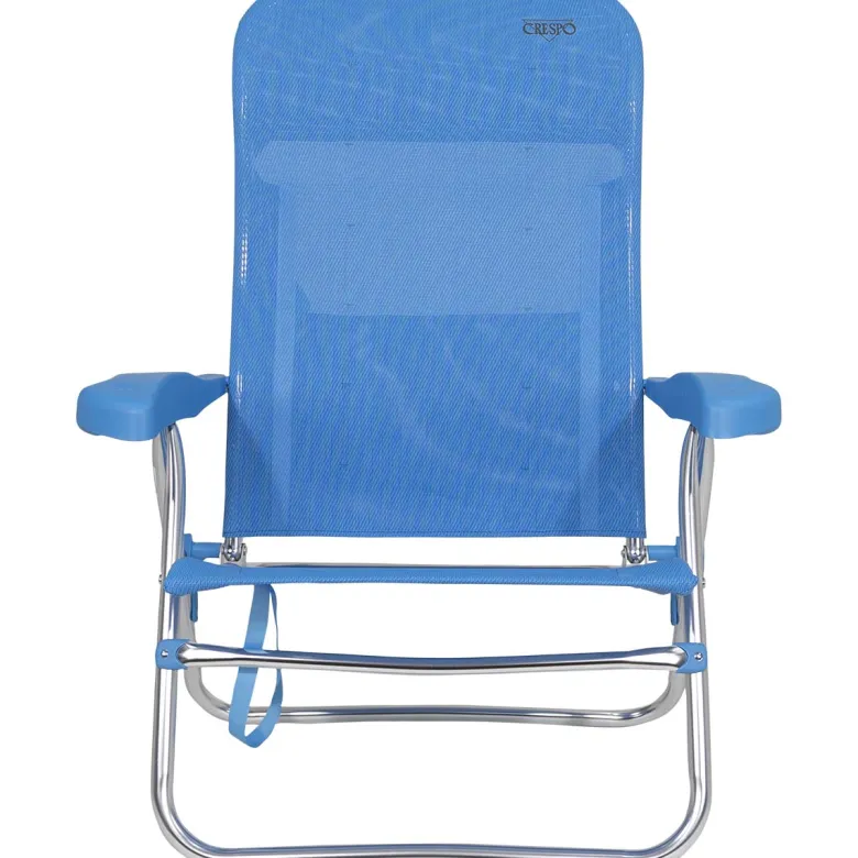 Crespo AL-206 Blue strandstoel