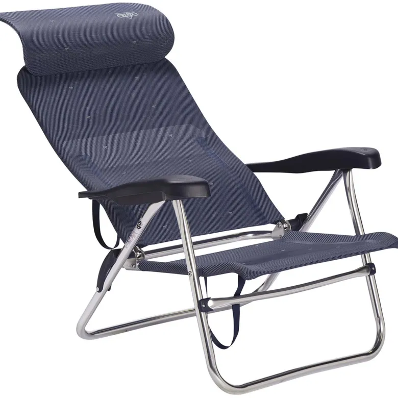 Crespo AL-205 Compact Dark Blue strandstoel