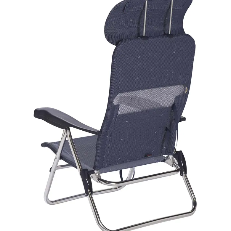 Crespo AL-205 Compact Dark Blue strandstoel