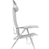 Crespo AL-205 Compact Light Grey strandstoel