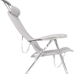 Crespo AL-205 Compact Light Grey strandstoel