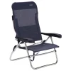 Crespo AL-223 Dark Blue strandstoel