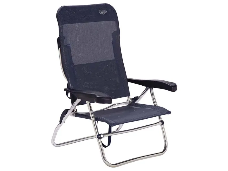 Crespo AL-223 Dark Blue strandstoel