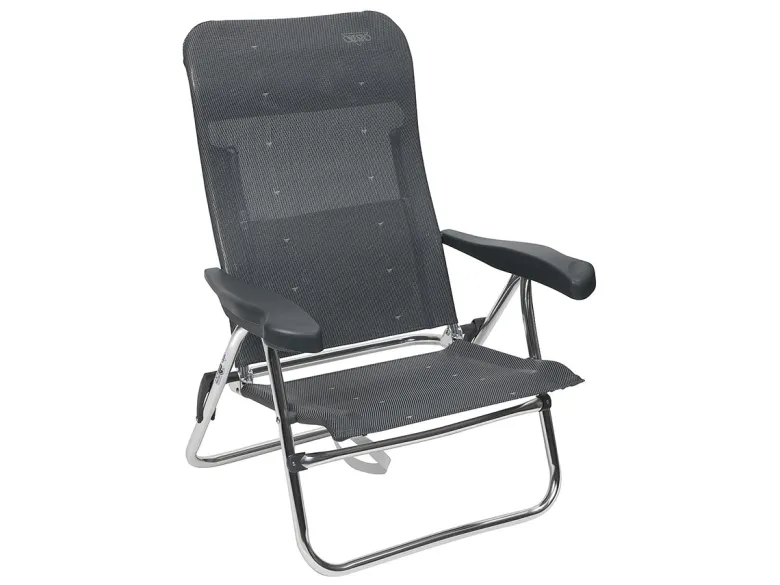 Crespo AL-205 Dark Grey strandstoel