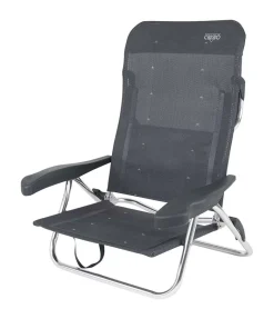 Crespo AL-221 Dark Grey strandstoel