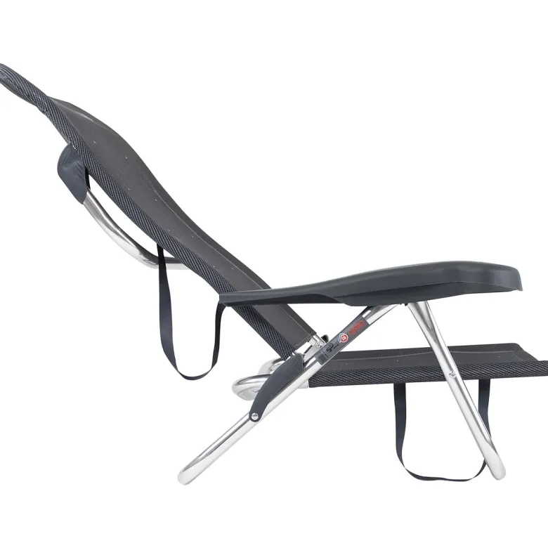 Crespo AL-221 Dark Grey strandstoel