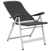 Crespo AL-240 Deluxe standenstoel - Dark Grey