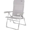 Crespo AL-206 Light Grey strandstoel