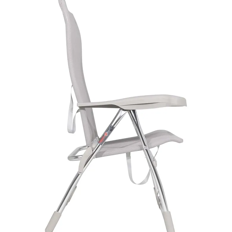 Crespo AL-206 Light Grey strandstoel