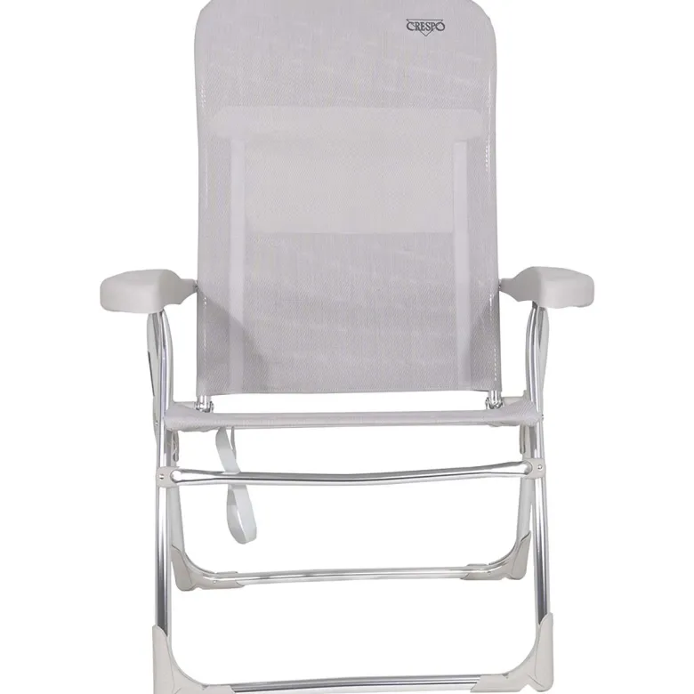 Crespo AL-206 Light Grey strandstoel