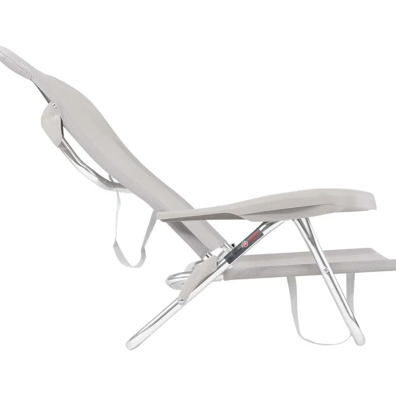 Crespo AL-221 Light Grey strandstoel