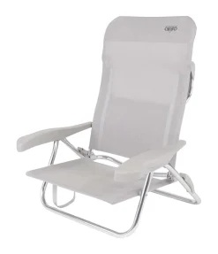 Crespo AL-221 Light Grey strandstoel