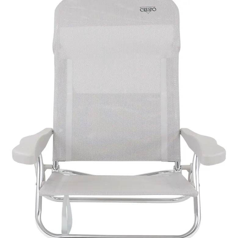 Crespo AL-221 Light Grey strandstoel