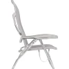Crespo AL-223 Light Grey strandstoel