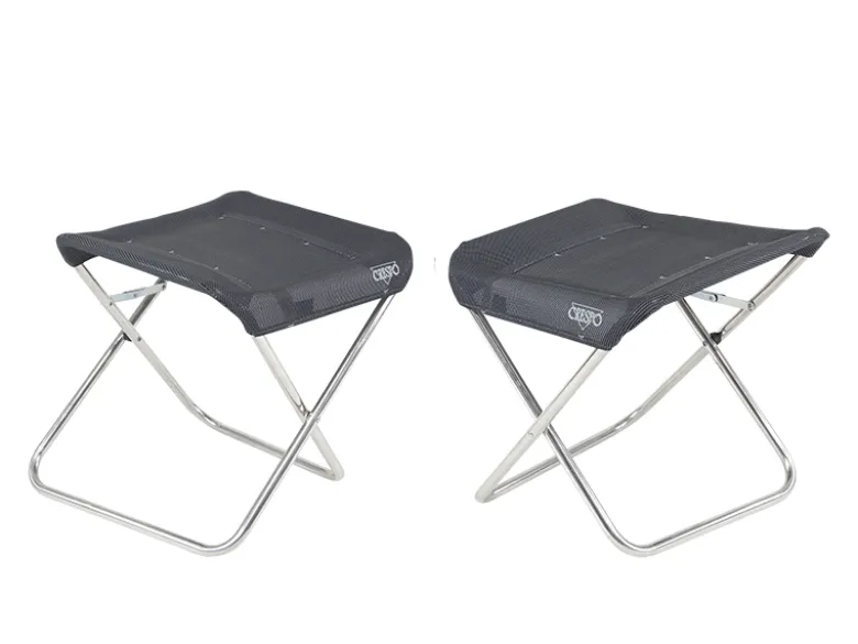 Crespo AL/228-M-40 set van 2 voetenbanken - Dark Grey