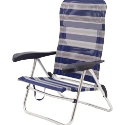 Crespo AL/205 strandstoel - Blue Stripe
