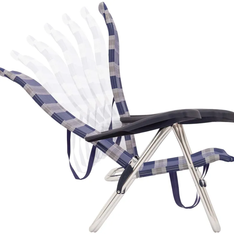 Crespo AL/205 strandstoel - Blue Stripe