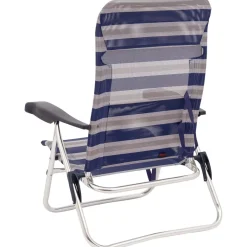 Crespo AL/205 strandstoel - Blue Stripe