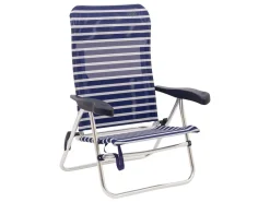 Crespo AL/205 strandstoel - Blue Stripe