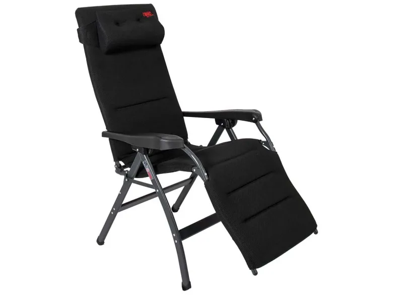 Crespo AP-242 Air-Deluxe Black ergonomisch relaxstoel