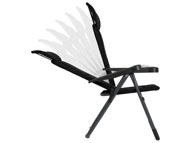 Crespo AP-213 Air-Deluxe Extra Compact standenstoel - Black