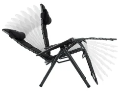 Crespo AP-232 Air-Deluxe relaxstoel - Black