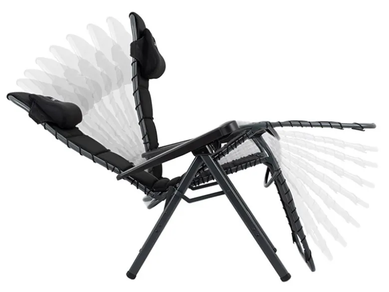 Crespo AP-232 Air-Deluxe relaxstoel - Black