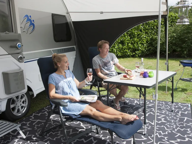 Crespo AP-237 Air-Deluxe standenstoel - Blue