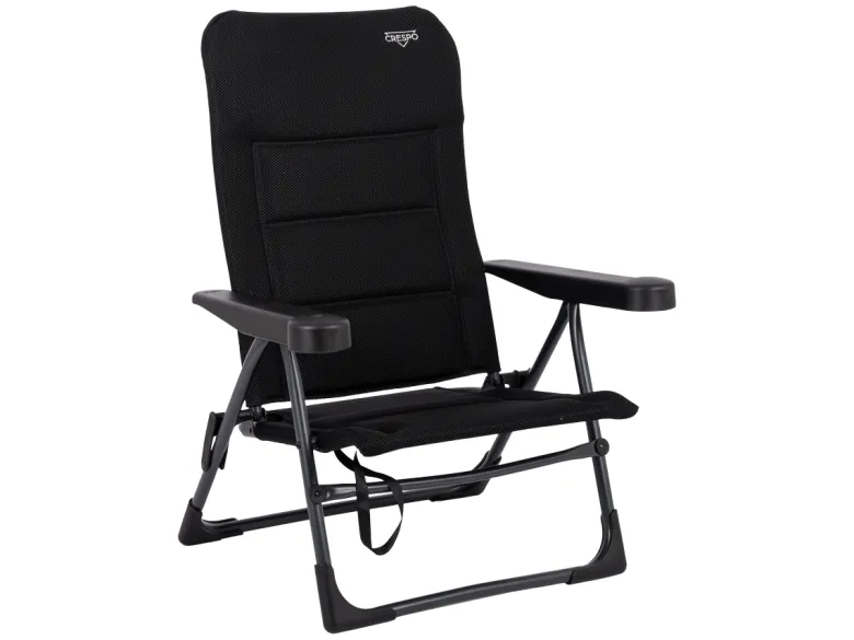 Crespo AP/205 Air-Deluxe 2025 strandstoel - Black