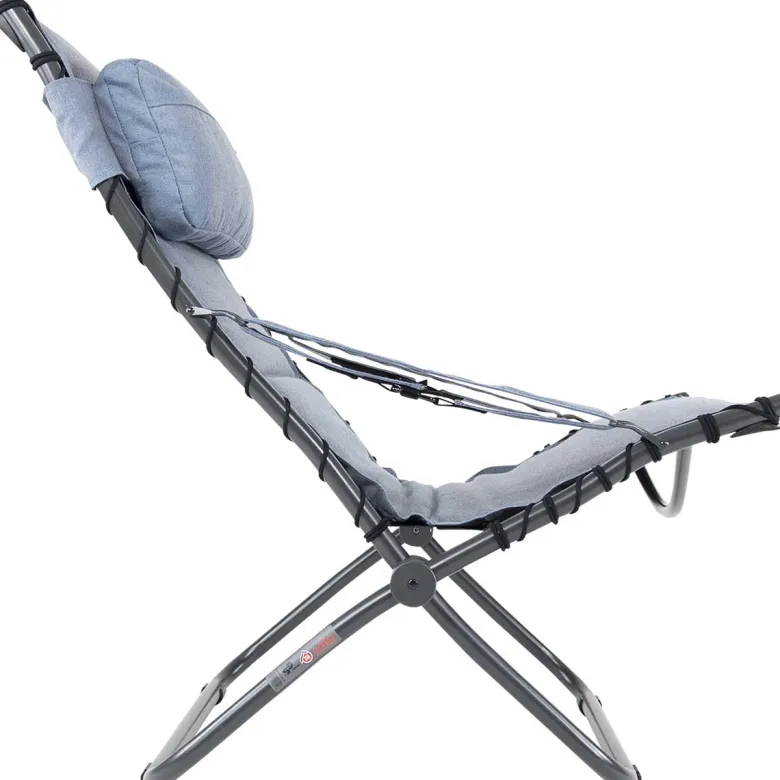 Crespo AP-262 Tex-Comfort loungestoel - Blue