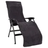 Crespo maat L badstof relax stoelhoes - Grey