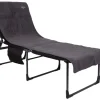 Crespo maat XL badstof ligbed stoelhoes - Grey