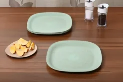 Croppie set van 4 28 cm groot dinerbord - Celeste