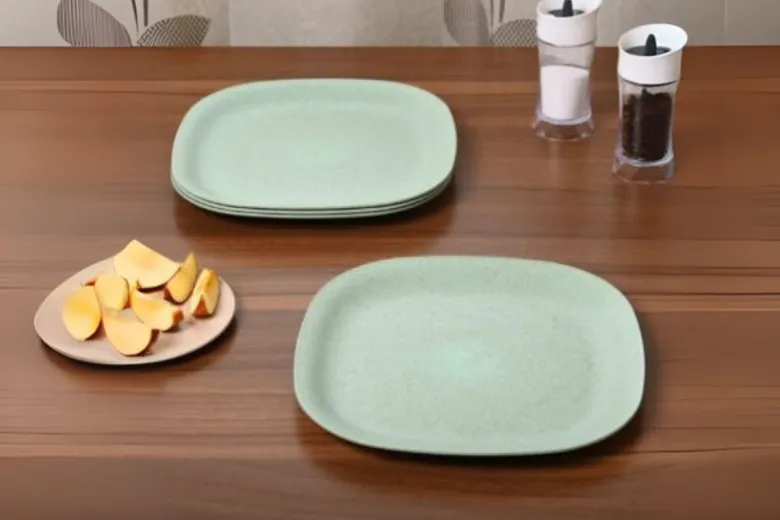 Croppie set van 4 28 cm groot dinerbord - Celeste