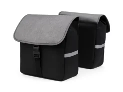 CUHOC 20 liter dubbele fietstas met kliksysteem en reflectie
