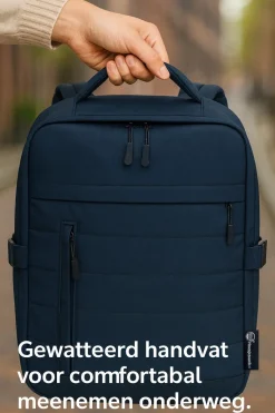 CUHOC 20 liter handbagege rugzak - Navy