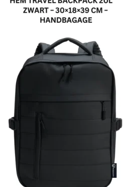 CUHOC 20 liter handbagege rugzak - Black
