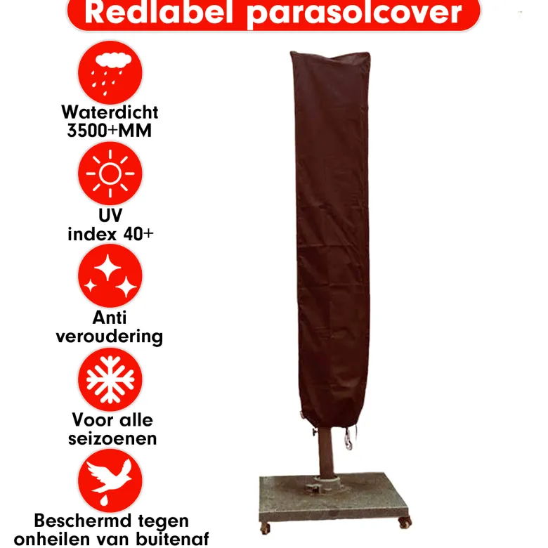 CUHOC Red Label 210 x 45 cm parasolhoes
