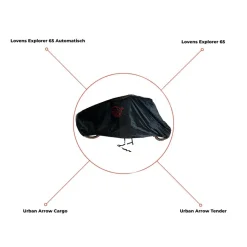 CUHOC Redlabel 295 x 110 x 140 cm bakfietshoes