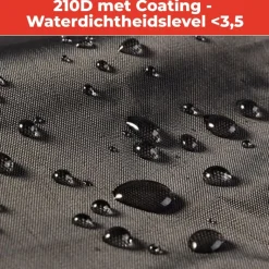 CUHOC Redlabel 226 x 85 x 48 cm heaterhoes zwart