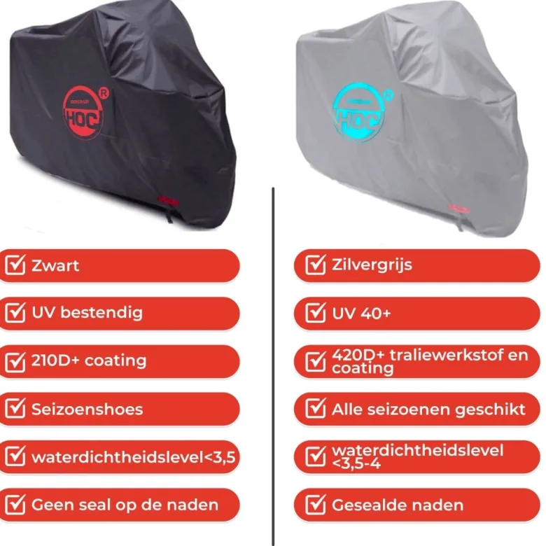 CUHOC Redlabel 265 x 105 x 125 cm motorhoes