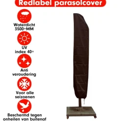 CUHOC Redlabel 205 x 57 x 40 cm zweefparasol hoes