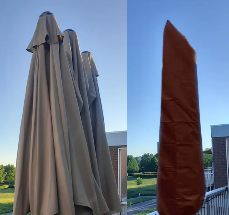 CUHOC Redlabel 250 x 55 x 60 cm zweefparasol hoes