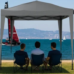 CUHOC 3 x 3 m easy-up partytent - Grey