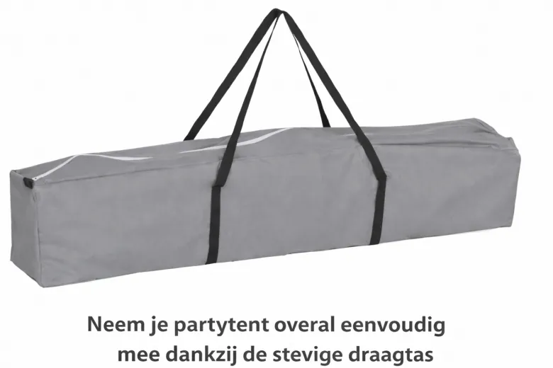 CUHOC 3 x 3 m easy-up partytent - Grey