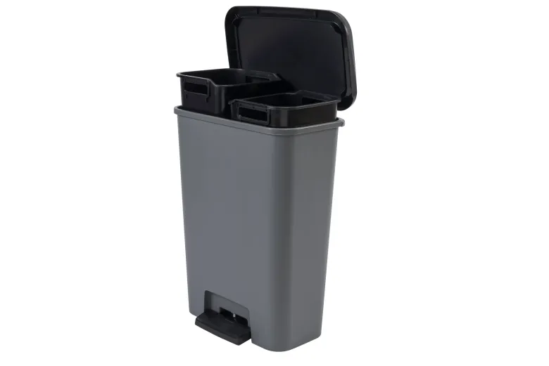 Curver Compatta Duo prullenbak - 2x 23 liter