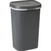 Curver Mistral Flat 50 liter prullenbak - Antraciet